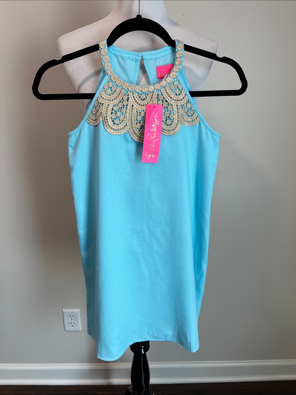 Lilly Pulitzer Mini Pearl Shift Dress Retail $88